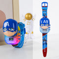 Captain [sliding cover + time display + music & lights]