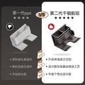 Gun gray toothbrush storage rack hair dryer all-in-one hair dryer punch-free bathroom wall-mounted bracket bathroom