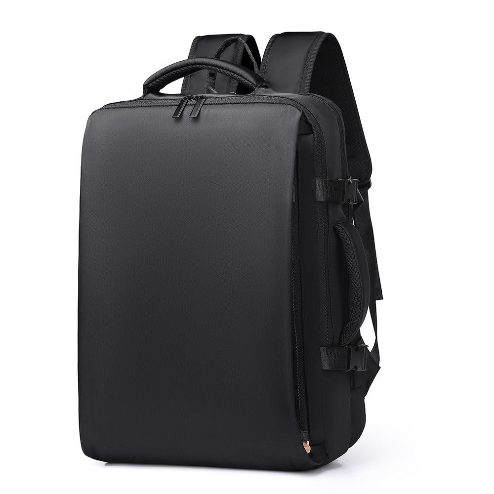 New men's and women's fashion backpack, simple large-capacity laptop bag, commute to work, business backpack