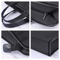 Large capacity double-layer office briefcase laptop bag conference document bag men's bag file bag business portfolio with printing option