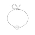 Amazon cross-border jewelry: bohemian stainless steel vintage pirate ship wheel bracelet - rudder charm