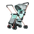 2025 newborn stroller - convertible pushchair, lightweight & foldable, one-click fold, suitable for ages 0-3 years