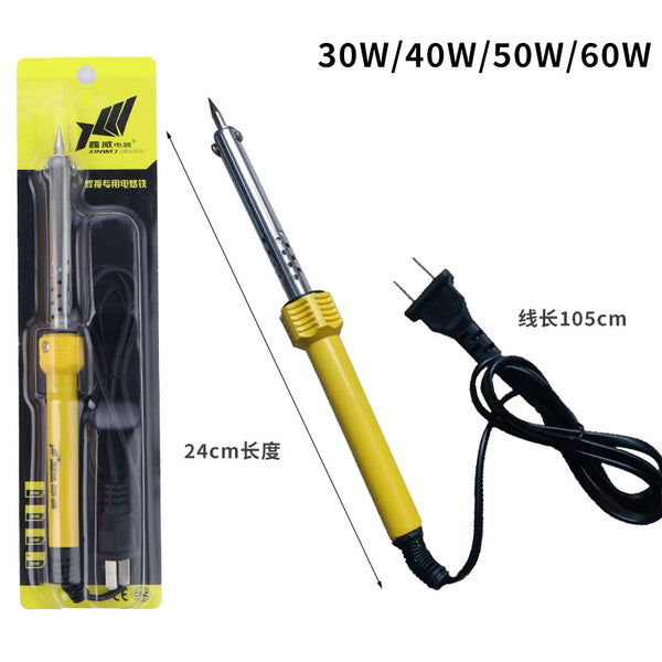 Cross-border electric soldering iron external heating type 30w40w50w60w household maintenance welding industrial grade electric soldering pen solder gun