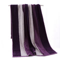 Pure cotton dark large bath towel men dark thickened bath towel absorbent soft comfortablein stock wholesale towel