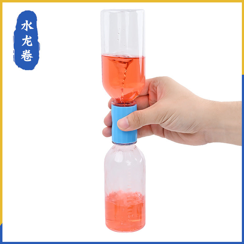 Waterspout technology small production kindergarten corner toy connector vortex demonstrator dragon water absorption puzzle experiment