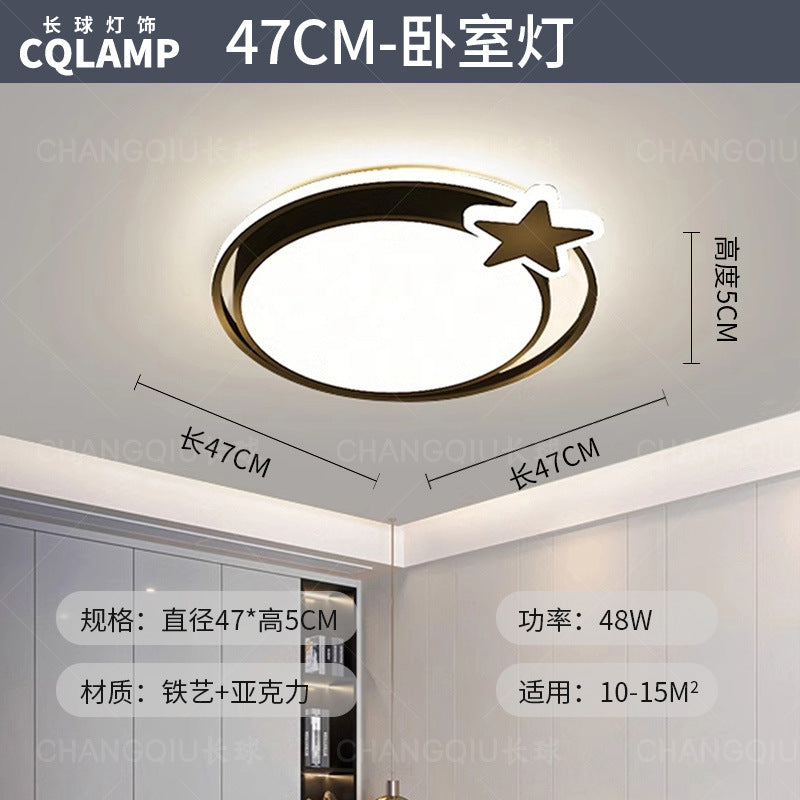Ceiling light, living room hall main light, advanced sense of simplicity, modern bedroom light, full spectrum, Zhongshan home improvement lighting fixtures