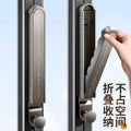 Indoor punch-free wall-mounted clothes hanger storage rack retractable balcony for homefoldable clothes drying rack storage rack