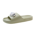 2024 new women's summer cartoon puppy slippers - super comfortable, thick-soled, one-strap casual beach slides