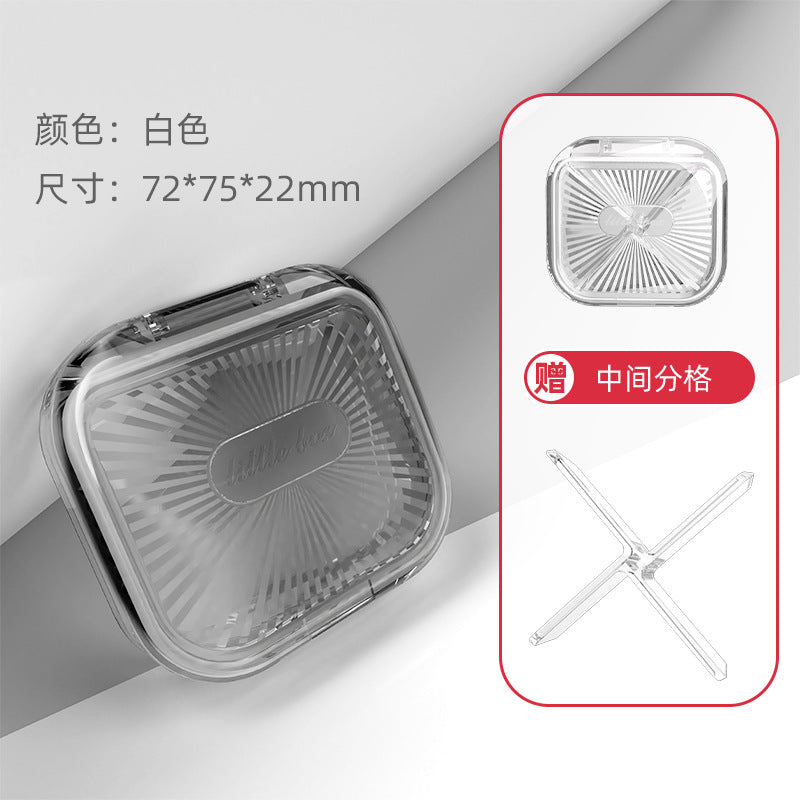 Xinle Factory Invisible Braces Box Orthodontic Retainer Storage Box Orthodontic Orthodontics Portable Storage Box