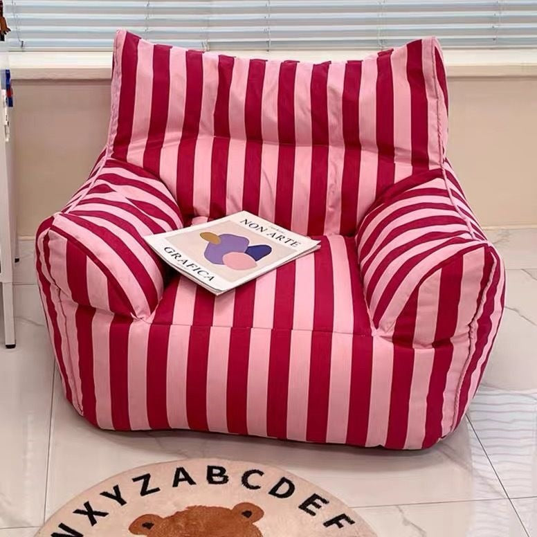 Influencer-approved dopamine lounger: double-sized, reclining bean bag sofa - perfect for renters, dogs, and relaxing on your balcony