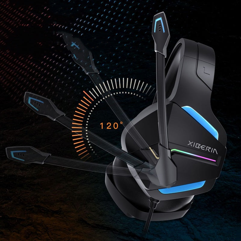 Siberia v23 wired competitive gaming headset usb 7.1 chicken listening slot line controlled microphone