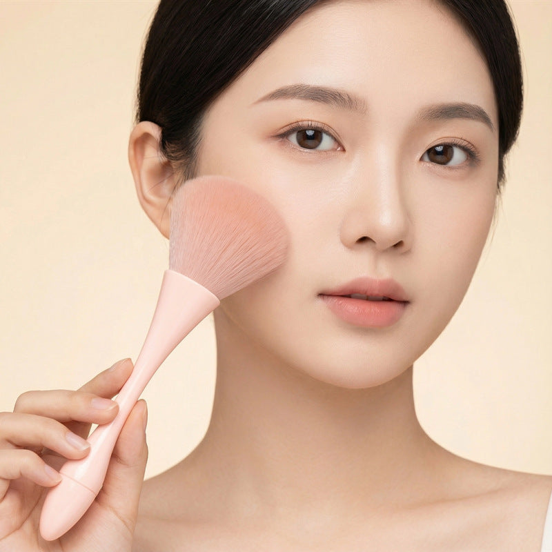 Large small waist makeup brush fluffy bristles single dust brush long pole loose powder brush setting blush brush makeup brush