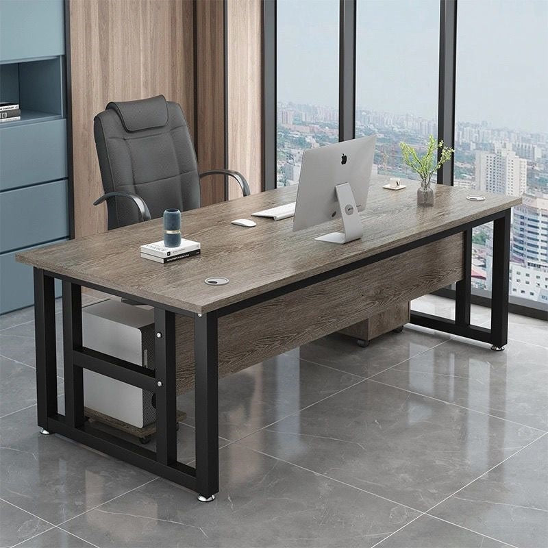 Computer desk simple single person manager desk bench table casual modern supervisor table thickened reinforced boss desk