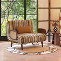 Solid wood folding sofa - compact living room, home use, dual-purpose, american retro, multifunctional, creative, light luxury sofa bed