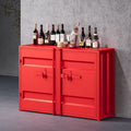 Iron storage cabinet industrial style sideboard tea cabinet locker restaurant storage multifunctional cupboard dining cabinet