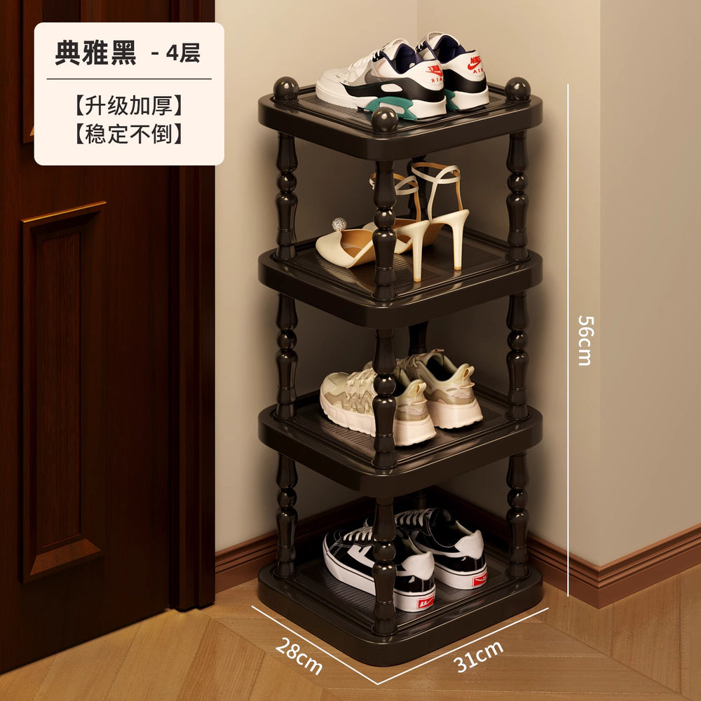Shoe rack for home door multi-layer shoe cabinet simple storage rack rental room dormitory entrance door shoe storage handy gadget