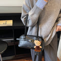 Retro bag for women, large capacity, 2025 new autumn and winter, versatile, fashionable, textured shoulder bag, work clothing, armpit bag