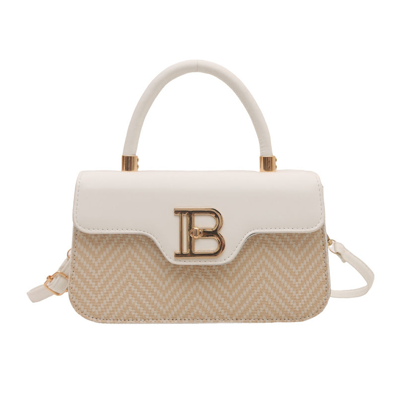 Cross-border senior design women's bag 2025 new leisure commuting practical versatile hand carry shoulder messenger bag