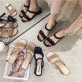 2024 summer new arrival: chic & elegant espadrille-style slides for women - trendy, soft-soled, lightweight, and platform-ready for outdoor wear
