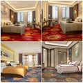 Hotel, guesthouse, b&b room corridor carpet, nylon b1 grade fireproof, full coverage, thickened, soundproof bedroom bedside rug