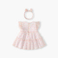 Girls' summer dresses  new stylish children's princess dress baby summer first birthday party dress