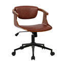 solid wood hiroshima chair industrial style insstylishfor home study bedroom leisure chair adjustablerotate office chair