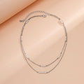 Fashionexportfashion cross necklaceelegant small cross pendant clavicle chain girls atmosphere jewelry necklace