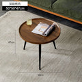 Foldable tea table coffee table minimalist modern nordic home living room round sofa side table small apartment portable table