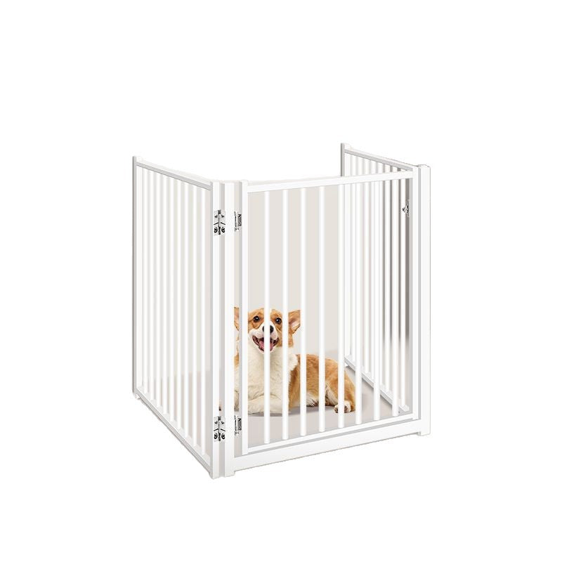 Pet dog cage fence fence indoor small medium-sized dog guardrail free corgi teddy bichon dog house