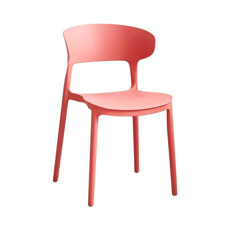 Thickened plastic chair commercial restaurant chair for home dining chair popular back chair office stool training conference seat