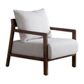 Nordic single sofa chair modern living room tech fabric leisure chair designer chair balcony japanese style solid wood sofa