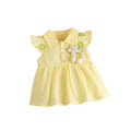 Summer baby summer dress, 100-day style princess skirt, cute clothes, thin baby one-piece hoodie