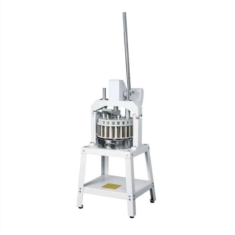 Vertical manual dough dividing machine, 36-piece, non-electric hand-operated food dough cutter for bakeries and cake shops