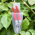 Garden scissors pruning shears neutral waist box portable hanging box transparent plastic 8inch storage box