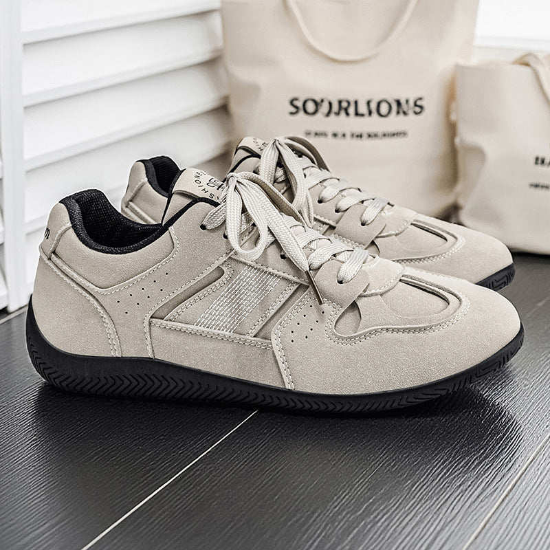 Men's 2026 spring new arrival: hot-selling racing sneakers, versatile retro german army trainers, soft-soled student trendy shoes