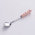 Pink spoon
