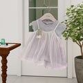 new girls' hollow-out lace camisole tulip bud tank dress - summer princess style