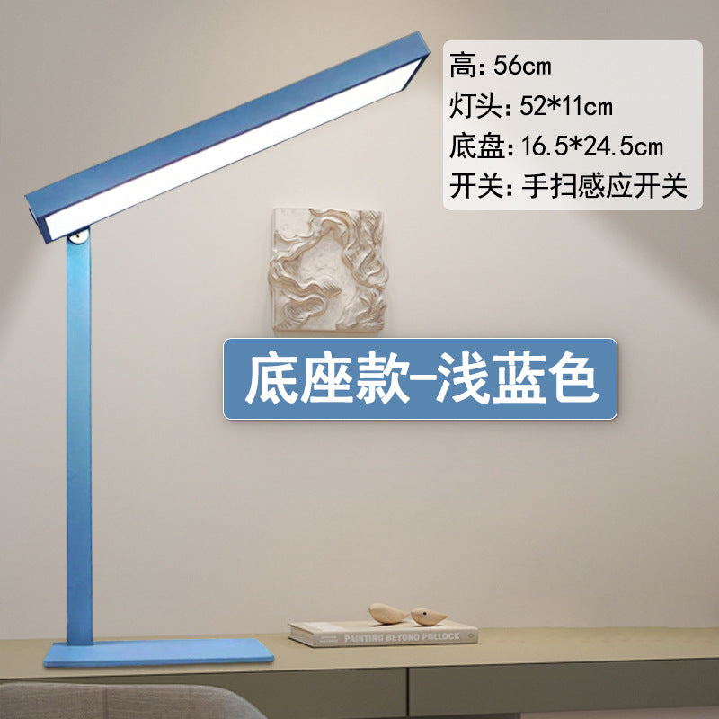 Full spectrum eye protection study desk lamp - ideal for kids' study rooms, student dorms, and reading - foldable clip-on table lamp
