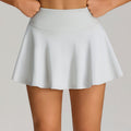 Fashionnew arrival sports tennis skirt outdoor golf flap pocket pants sports skirt fake two-piece fashion tape yoga skirt