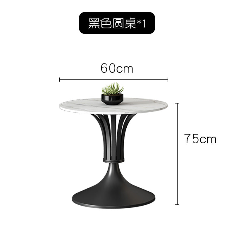 Nordic table and chair set, single sofa, hotel sales office, reception area, balcony, office break area furniture, reception
