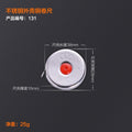 Three-ring stainless steel casing steel tape measure mini small tape measure 1.2m 3.5m metric high-precision measurement