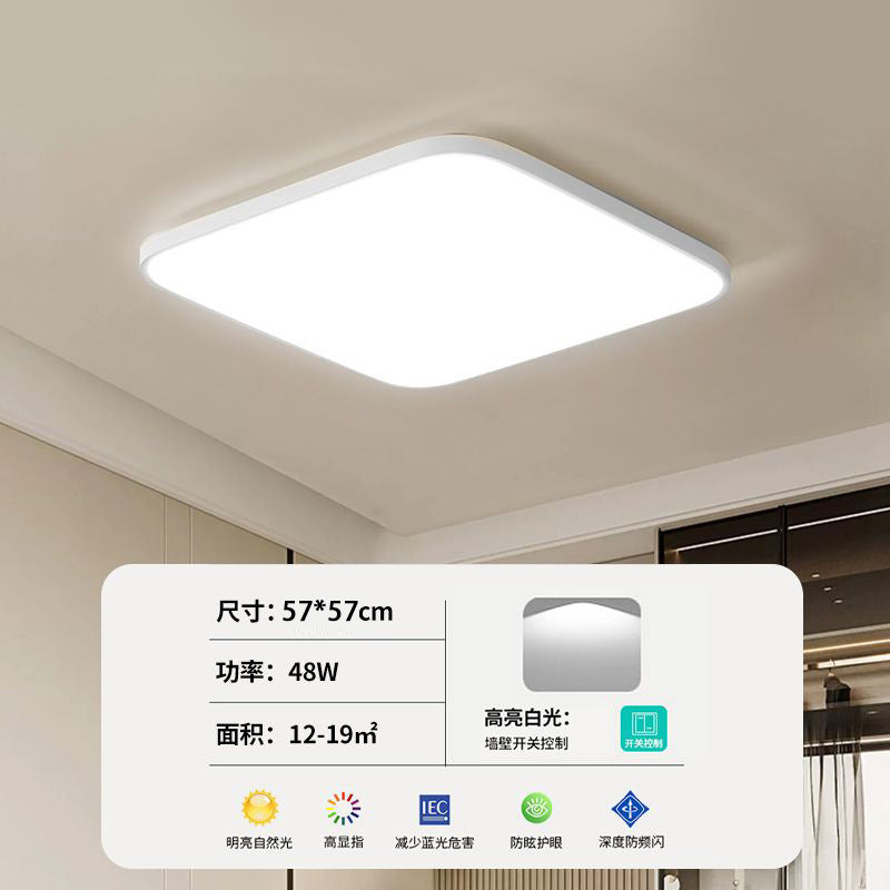 Aisle corridor ultra-thin led three-proof ceiling light round bathroom balcony kitchen toilet toilet outdoor lighting