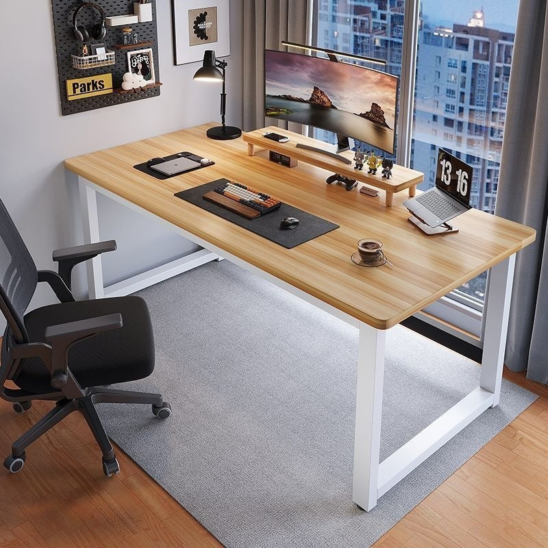 Minimalist computer desk for rent, desktop home office desk, student desk, study desk, wall-mounted bench desk, freestanding