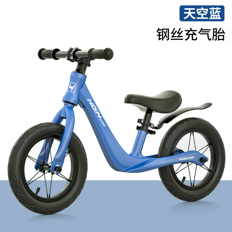 New children's magnesium alloy balance car without pedals 1-6 years old baby balance yo-yo car two-wheel coasting walker