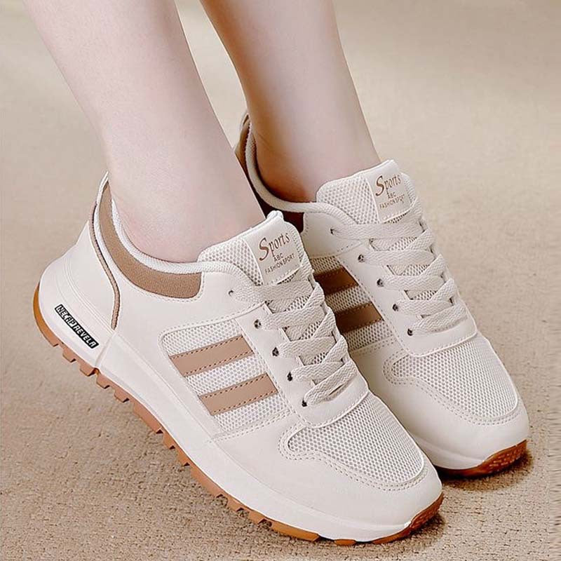 wholesale women's soft-soled casual sneakers, versatile athletic shoes, breathable mesh running shoes, lightweight travel shoes, and women's skate shoes