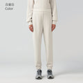 Fall and winternew arrivalhigh waistloose running sweatpants women's outwear air layer jogger pantsslimming lookcasual sweatpants daw168