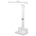 new digital display desk lamp - premium eye protection, rechargeable & plug-in, ideal for elementary school homework, dorm study, and reading