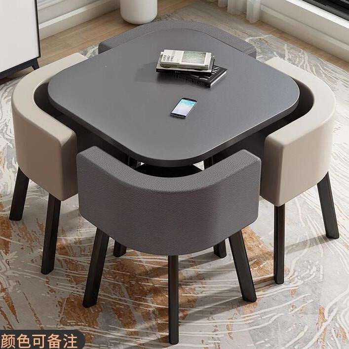 Casual negotiation balcony casual table and chairs office reception coffee shop sales office rest area commercial for home small round table