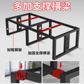 Office desk and chair set - 4, 6, or 8 seater workstation - cardboard office - minimalist modern office desk for employees