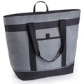 insulated cooler bag, oxford cloth outdoor camping ice pack, portable tote, large capacity waterproof picnic bag